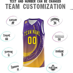 ชุดเครื่องแบบบาสเก็ตบอลชุดบาสเก็ตบอลผ้าโพลีเอสเตอร์100% แบบปรับแต่งได้ชุดชุดกีฬาดีไซน์ใหม่หลากสีพร้อมชุดพิมพ์โลโก้ - Product Image 4