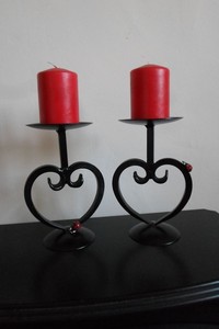 Base de anillo de soporte de vela de té de alambre de hierro negro Metal de alta estabilidad para decoración del hogar para restaurantes y mesas - Product Image 4