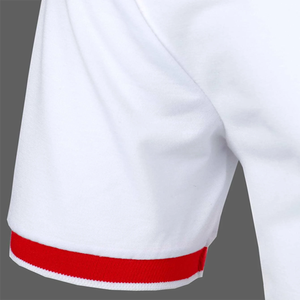 Polo de cuello con cremallera para hombre, ropa deportiva de estilo de lujo, Polos de manga corta personalizados de alta calidad - Product Image 6