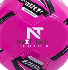 Next Tech Nouveau style Technologie hybride de football Ballon de match professionnel Matériau de texture en TPU Conception personnalisée et logo personnalisé - Product Image 2
