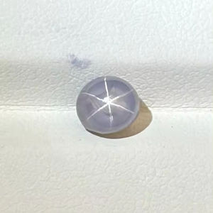 คุณภาพเกรด Top 100% ธรรมชาติหกรังสีดาวไพลินรูปไข่หลวมของแท้ขนาดสอบเทียบอัญมณีสําหรับเครื่องประดับทําใช้ - Product Image 3