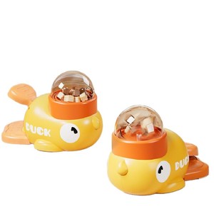 Dispenser per Snack per Cani e <span class=keywords><strong>Gatti</strong></span> in ABS, Mangiatoia per Anatre da 215 mm con Tramoggia Trasparente per Gioco Interattivo a Premi - Product Image 5
