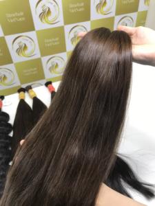 60 cm Negro Raw Virgen Onda Natural Cabello Doble Calidad - Product Image 5