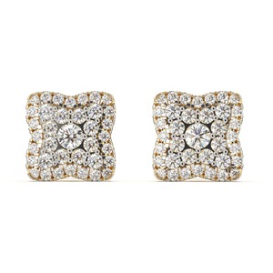 Best Price for High Demand Genuine Diamond <b>Stud</b> <b>Earrings</b> in <b>Gold</b> or Silver Everyday Luxury for Occasions - Product Image 5