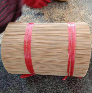 Vente en gros bon marché Bâton de bambou naturel pour encens-Bâtons de bambou forts pour la fabrication de bâtonnets d'agarbatti export Inde - Product Image 1