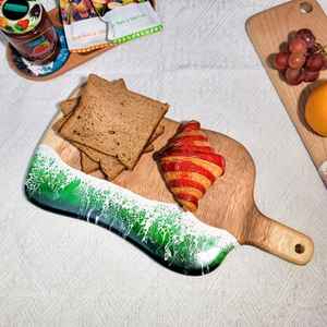 Tabla de Cortar de Madera de Resina Esencial para la Cocina, Hecha de Madera de Acacia y Mango, que Ofrece una Superficie Lisa para los Alimentos - Product Image 2