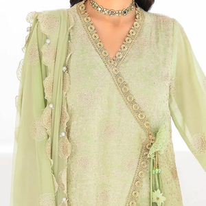 <b>Ladies</b> Anrahkha 2025 Dress 3-Piece Bollywood Best Indian Pakistani Design Eco-Friendly Higher Traditional Lawn Shalwar Kameez - Product Image 1