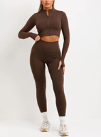 Conjunto Deportivo de 3 Piezas para Mujer de Alta Calidad, Sujetador Deportivo, Chaqueta con Cierre y Leggings con Elasticidad en Cuatro Direcciones y Secado Rápido para Entrenamiento