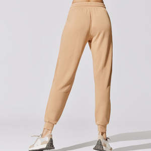 Pantalons de jogging pour femmes en toile à taille haute, streetwear personnalisé, hiver, avec poches et cordon de serrage - Product Image 3