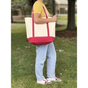 Sac de plage pour femmes, couleur unie, fermeture ouverte, en cuir PU, nylon, toile de coton, décoration boutonnée, polyester/coton, sacs américains - Product Image 5