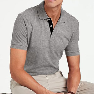 Camiseta de polo personalizada para hombre, la mejor calidad a granel, venta al por mayor, diseño de color liso sencillo, manga corta, la tela de impresión más demandada - Product Image 2