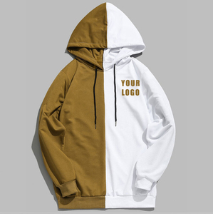 Sudaderas con Capucha para Hombre, Invierno, Bordadas, con Bloques de Color, Algodón, Manga Larga, Patrón Simétrico, Ecológicas, Holgadas, Estilo Urbano - Product Image 6