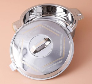 Nueva cazuela moderna de acero inoxidable, olla caliente de Metal, calentador de alimentos elegante, olla caliente para buffet para casas, fiestas, hoteles, uso de villas - Product Image 6