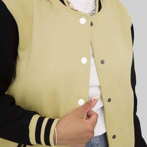 New Arrival <b>Men's</b> High Quality Varsity <b>Jacket</b> Baseball Design Wool Sportswear College Baseball <b>Jacket</b> For <b>Men</b> OEM Service - Product Image 3