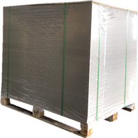 Carton duplex couché avec dos gris 250 g/m², carton gris pour emballage et accessoires vestimentaires