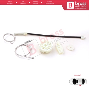 ชุดซ่อมมอเตอร์กระจกหน้าต่างด้านหลังซ้าย รุ่น BWR912 สำหรับ 206 CC 2D T16 ปี 2000-2008 รถ 2 ประตู คูเป้ เปิดประทุน 922357 - Product Image 2