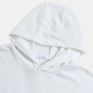 Sudadera con capucha informal para hombre, sudadera a la moda con estilo, ajustada, de gran tamaño, lisa, de lana sólida, 100% algodón, mezcla de poliéster - Product Image 3