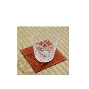 亚麻杯垫方形杯垫桌装饰红色杯垫批发价低复古奢华设计件