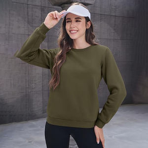 <b>Women</b> Sweatshirt fleece winter <b>warm</b> oversized pullover loose fit casual soft cozy long sleeve <b>top</b> - Product Image 4