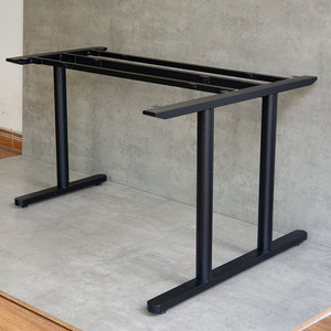 Minimalist Steel Assembly Legs for L-Shape 140x100cm <b>Corner</b> Dining Table Powder Coated HCTO009 <b>Bench</b> Legs for Chair for Hospital - Product Image 3