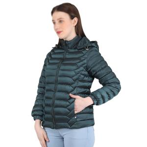 Your Own Logo Design Abrigo acolchado transpirable de invierno para mujer Chaquetas acolchadas largas y ligeras de mejor estilo - Product Image 2