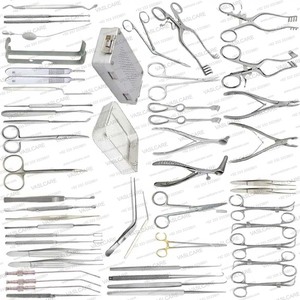 Ensemble de 104 instruments chirurgicaux pour tympanoplastie, outils de microchirurgie auriculaire ORL, acier inoxydable allemand, certifié CE, Vaslcare manuel - Product Image 3