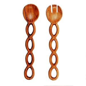 Nuevo Modelo Moderno de Juego de Servidores de Ensalada Recubiertos de Resina, Ecológicos, Aptos para Lavavajillas, Utensilios para Ensalada para el Hogar y la Cocina, Hechos en India - Product Image 1