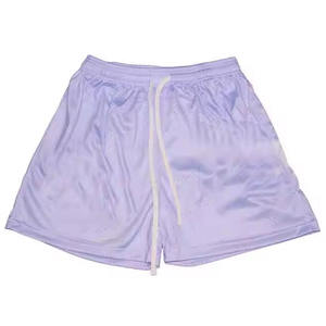 Pantalones cortos de entrenamiento antiarrugas de marca para hombre, ropa de rendimiento transpirable con logotipo personalizado, pantalones cortos de entrenamiento por sublimación, uso informal - Product Image 5