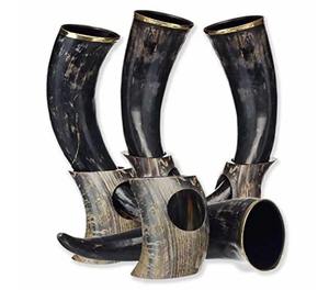 Jarra de Cerveza Vikinga Hecha a Mano, Pulida, Ecológica, con Diseño Personalizado, OEM, ODM, Regalo Empresarial, Marco - Product Image 2