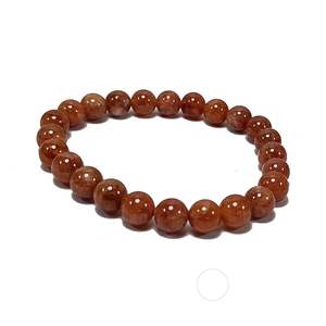 Handmade Sunstone Round <b>Beads</b> <b>Bracelet</b> Crystal <b>Beads</b> Fashion Jewelry for <b>Men</b> & Women Energy Gemstone Gift - Product Image 2