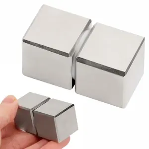 Permanent N35 To N52 Block Cube Square Neodymium Ndfeb Rare Earth Magnet Carton Industrial Magnet Customized Size Cubo 216