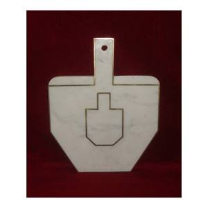 Planche à découper en marbre Makrana blanc pur, forme personnalisée, nouveau design pour la décoration de la maison - Product Image 1