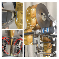 Machine de remplissage et d'emballage automatique de poudre quantitative pour épices, assaisonnements, café, farine - Acier inoxydable 304 - Emballage en sacs/pochettes