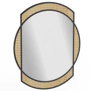 Ornate Metallic <b>Wall</b> <b>Mirror</b> Exquisite Design Features a Beautifully Detailed Metal Frame That Embellished with Intricate Pattern - Product Image 1
