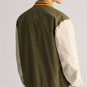 Blouson aviateur unisexe hiver printemps mode broderie personnalisée Letterman Baseball Varsity Jacket vente en gros Varsity Jacket pour homme - Product Image 5