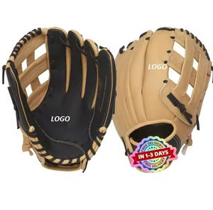 2024 haute qualité en cuir véritable sur mesure Baseball Softball gants Fielding Baseball gants frappeurs gants - Product Image 4