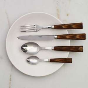 Couverts en acier et en bois de qualité supérieure parfaits pour améliorer votre cuisine avec un charme rustique et un style moderne - Product Image 6