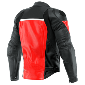 Vêtements de sport high-tech imprimés avec logo personnalisé pour hommes Vestes en cuir de course de moto de haute qualité sur mesure - Product Image 2