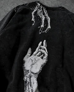 Sudadera Personalizada para Hombre, Gruesa, 100% Algodón, Felpa Francesa, Talla Grande, con Capucha, Estilo Corto, con Estampado de Letras - Product Image 5