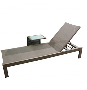 Modern <strong>Sun</strong> <strong>Pool</strong> <strong>Lounge</strong> Chairs Furniture with Ottoman Outdoor Daybed Garden Leisure Chaise <strong>Lounge</strong> - Product Image 5