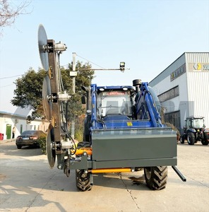 80hp Lovol YTO Dongfeng Jinma tracteur chargeur frontal monté hydraulique coupe-arbre fruitier coupe-haie - Product Image 2