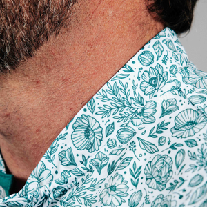 Polo de golf de alta calidad para hombre, logotipo personalizado, botón bordado, diseño de verano, 82.5% poliéster, 17.5% Spandex completo - Product Image 3