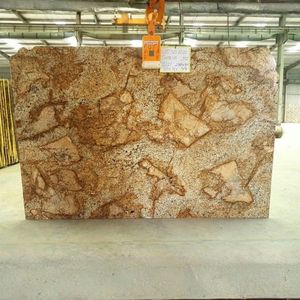 Granito exótico Alaska Gold de calidad de exportación, granito moderno pulido y resistente. - Product Image 1