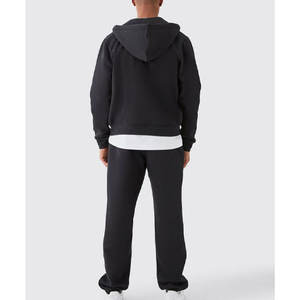 Conjunto Deportivo de 2 Piezas para Hombre, Premium, de Invierno, en Felpa de Algodón, con Logotipo Personalizado, Sudadera y Pantalones Cálidos - Product Image 2