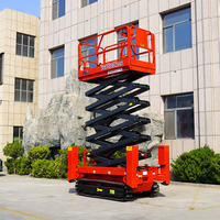 Plataforma Elevadora de Tijera Eléctrica Hidráulica Estacionaria de Alta Resistencia para Carga Pesada con Motor y Gran Capacidad de Carga para Taller