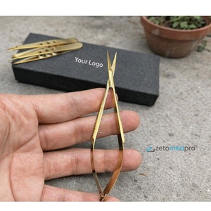 Rainbow Eyebrow Tweezer Scissor Set <b>Brush</b> Pouch 6pcs Professional Durable Stainless Steel Laser Engraved Customizable - Product Image 3