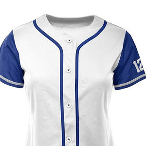 Camisetas de Béisbol Personalizadas Profesionales, 100% Algodón, Tela de Alto Rendimiento, Transpirable, Detalles Personalizados del Jugador, Unisex, Secado Rápido - Product Image 3