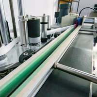 Machine d'étiquetage automatique YM410, machine d'étiquetage de bouteilles rondes de bureau pour les boîtes de conserve, les bouteilles en verre et en plastique, applicateur d'étiquettes