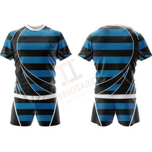 Uniforme de Rugby de Nuevo Diseño de Alta Calidad, Uniforme de Rugby de Secado Rápido al por Mayor, Uniforme de Rugby Transpirable - Product Image 3