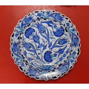 แผ่นโลหะเซรามิก30ซม. แบบคลาสสิก-ของตกแต่งบ้านที่หรูหราและทนทาน - Product Image 4